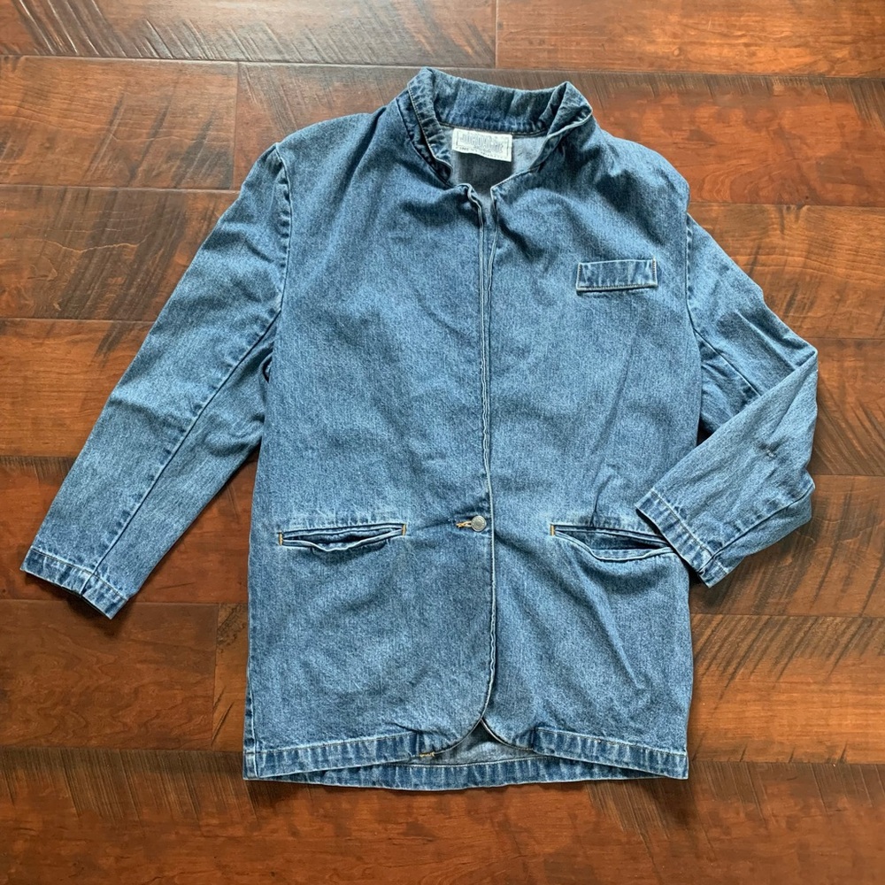 Vintage Denim Blazer